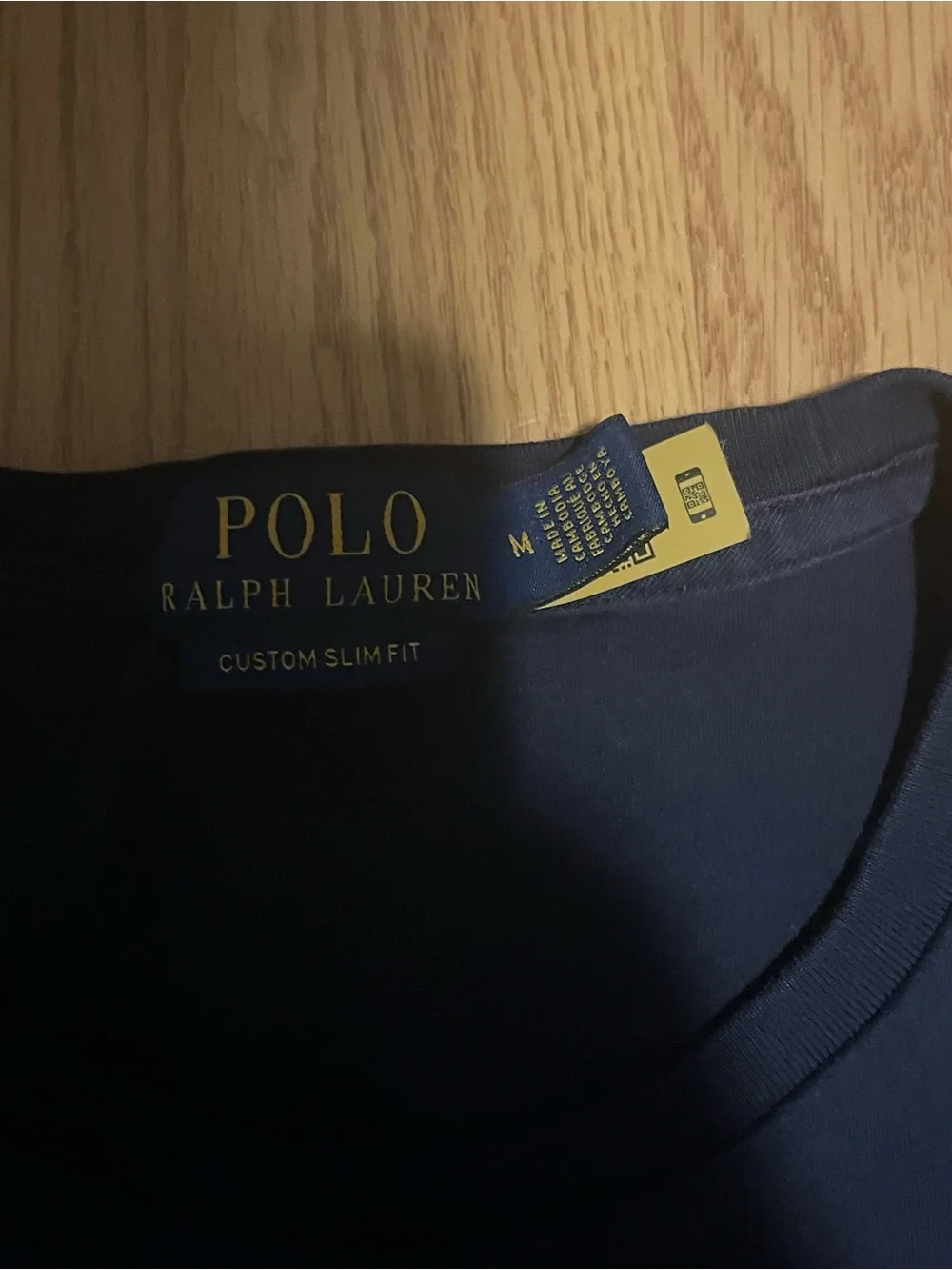 Ralph Lauren Men’s Navy Crewneck Logo Tee